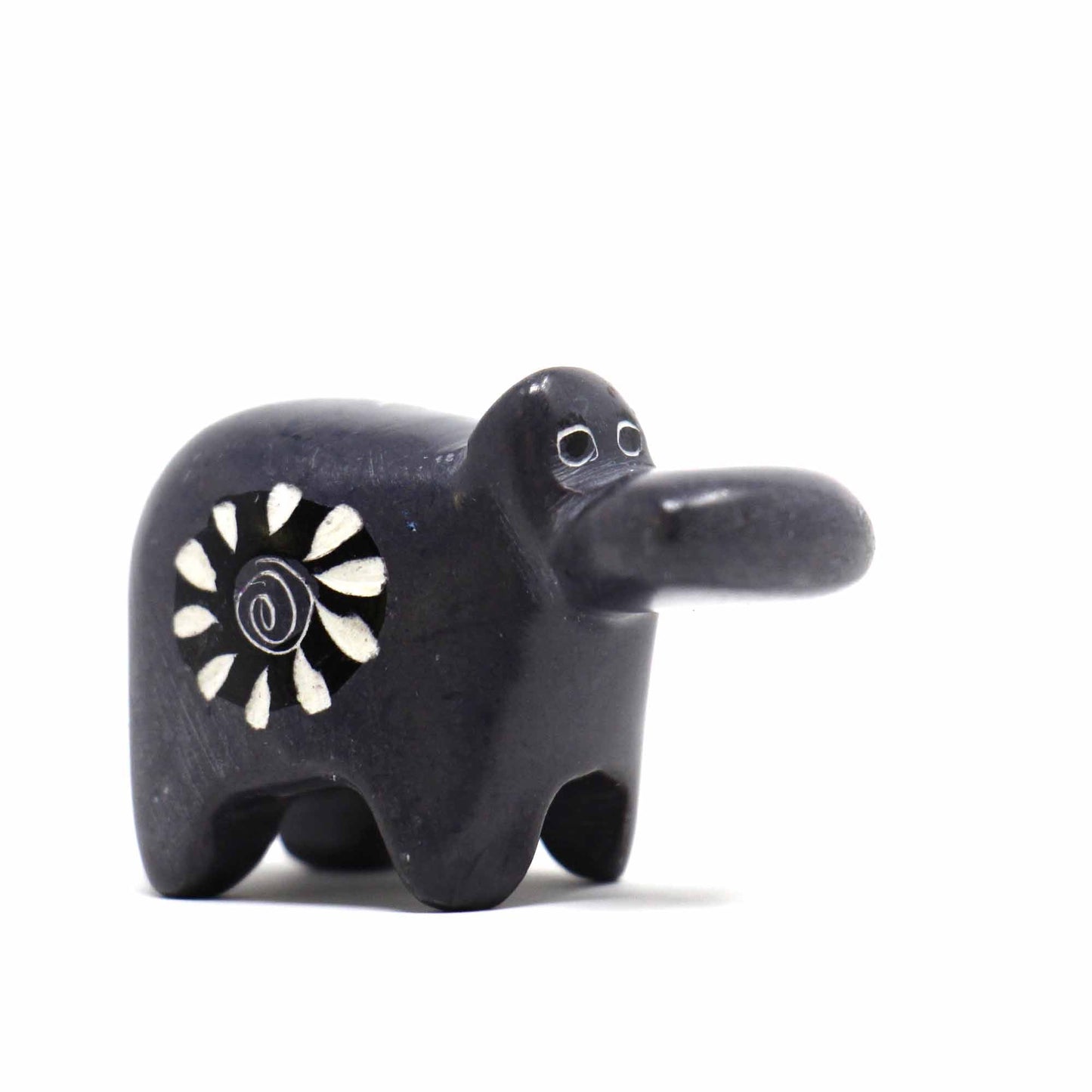 Soapstone Tiny Hippos - Assorted Pack of 5 Colors