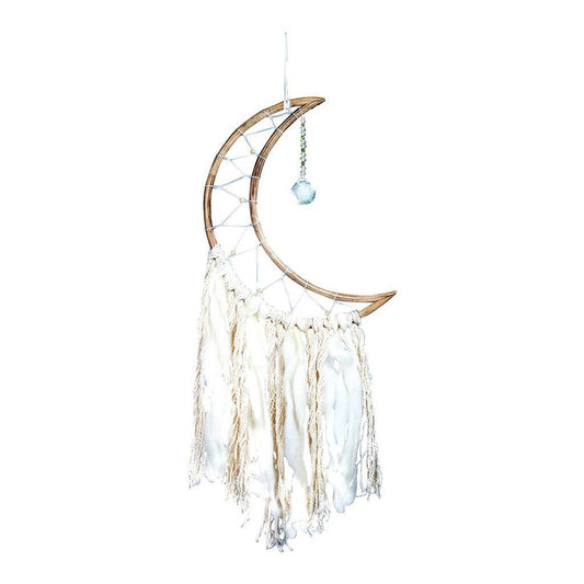 Small Moon Dream Catcher - DZI (Meditation)