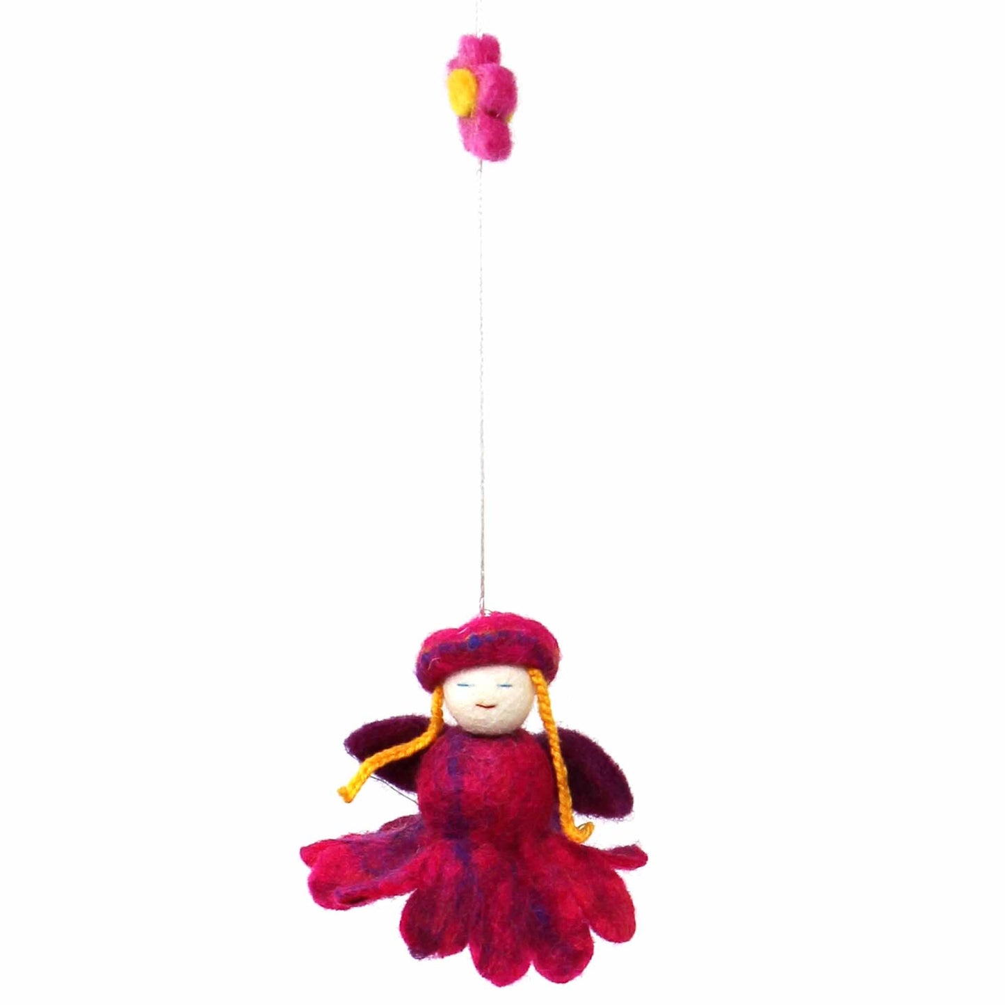 Felt Flower Fairy Mobile - Global Groove