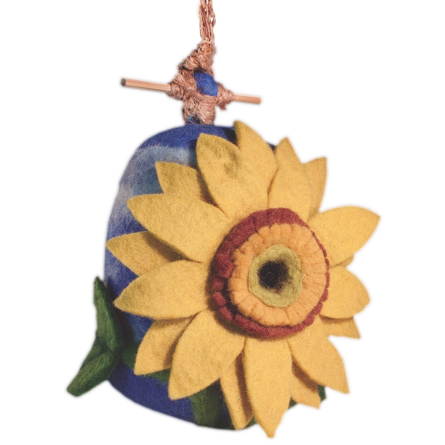 Felt Birdhouse - Sunflower - Wild Woolies